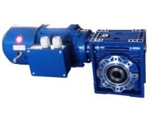 TEC Brake Motor with FCNDK Worm Gearbox 0.18kW