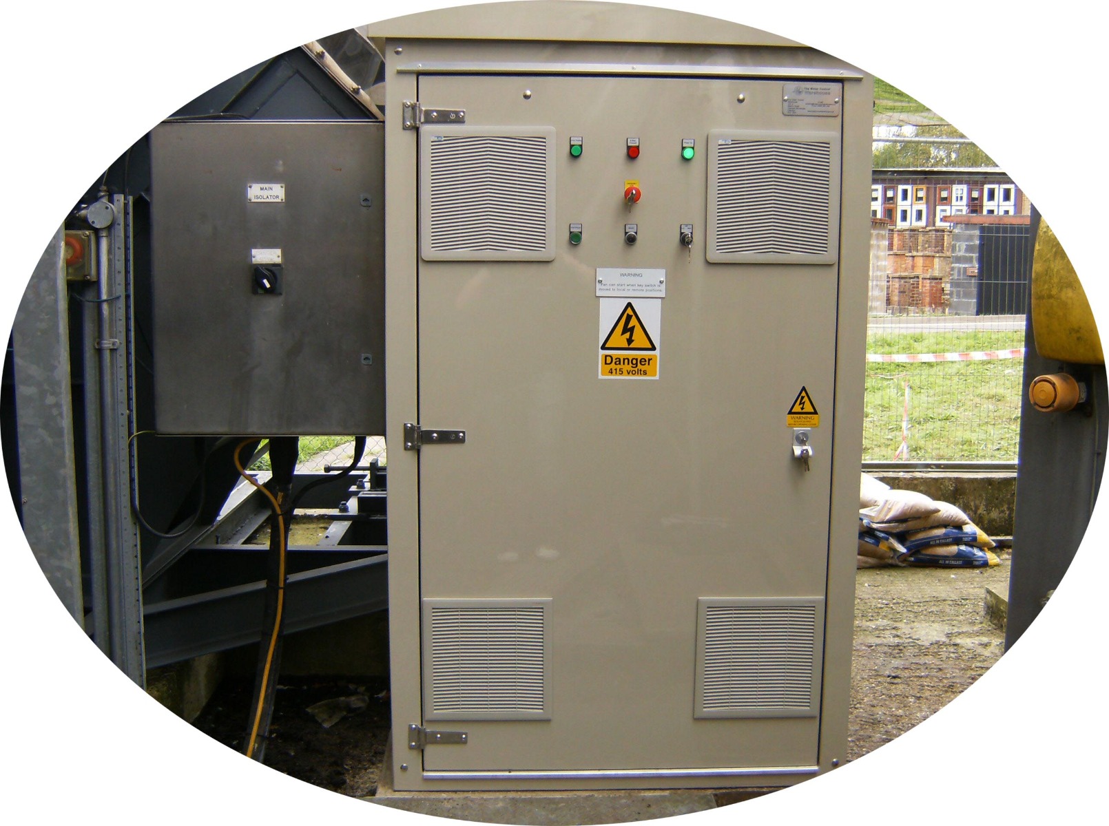 BRE 160kW Inverter GRP Cubicle outside